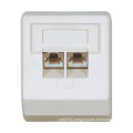 Network RJ45 Keystone Jack Face Plate 45 Degree 2 Port faceplate, single port faceplate RJ45 RJ11